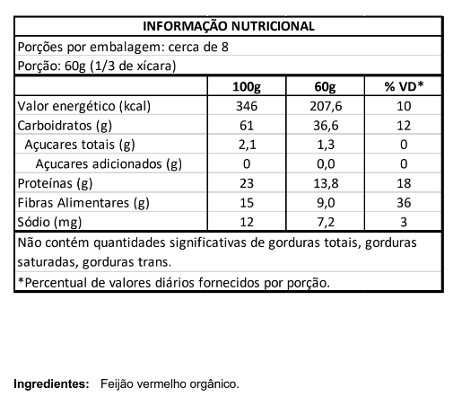 Arroz Vermelho Orgânico 1kg Vero Nuttri