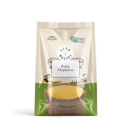 Fubá Orgânico 500g Vero Nuttri