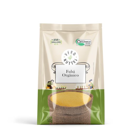 Fubá Orgânico 500g Vero Nuttri