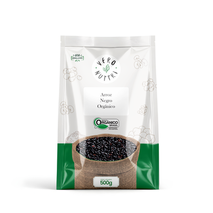 Arroz Negro Orgânico 500g Vero Nuttri