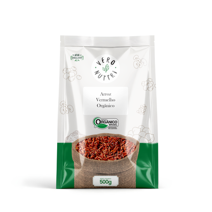 Arroz Vermelho Orgânico 500g Vero Nuttri