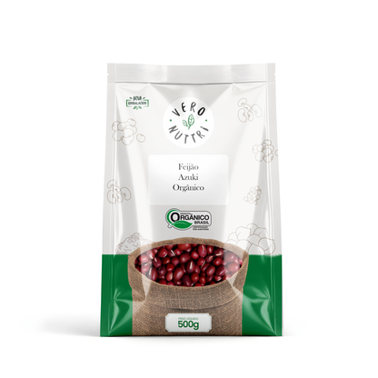 Feijão Azuki Organico 500g Vero Nuttri