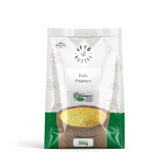 Fubá Orgânico 500g Vero Nuttri