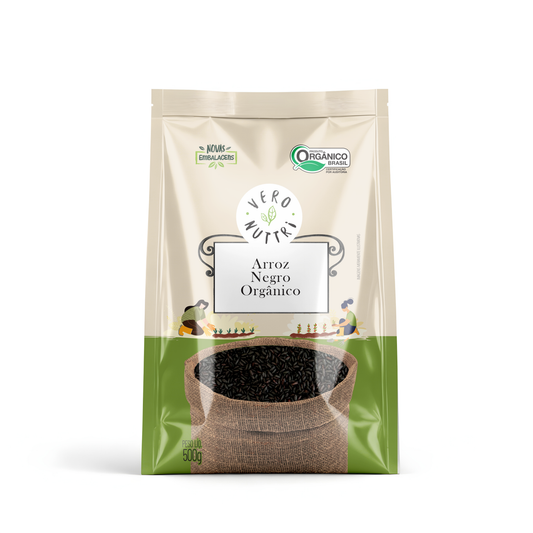 Arroz Negro Orgânico 500g Vero Nuttri