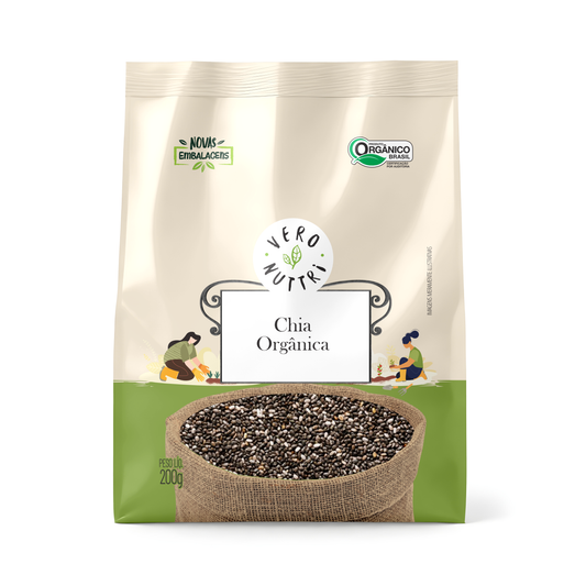 Chia Orgânica 200g Vero Nuttri