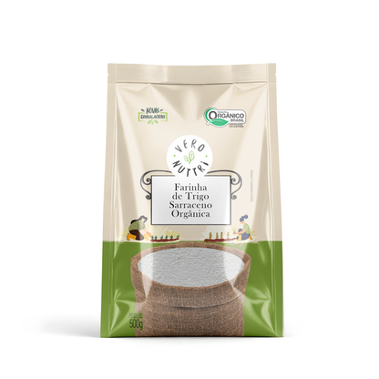 Farinha de Trigo Sarraceno Orgânica 500g Vero Nuttri