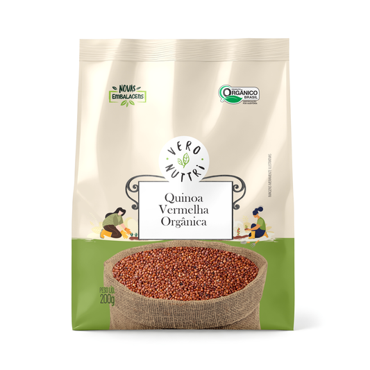 Quinoa Vermelha Organica 200g Vero Nuttri