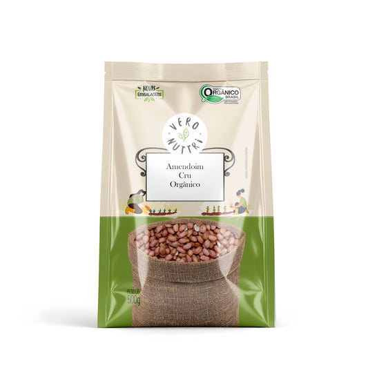 Amendoim Cru Orgânico 300g Vero Nuttri