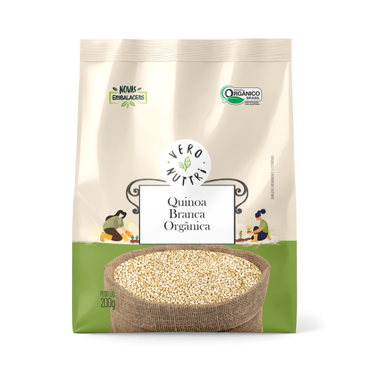 Quinoa Branca Organica 200g Vero Nuttri