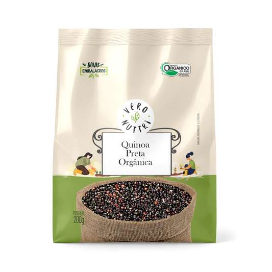 Quinoa Preta Organica 200g Vero Nuttri