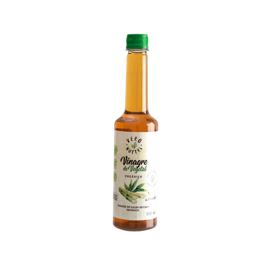 Vinagre de Cana de Açúcar Orgânico 510ml Pet Vero Nuttri
